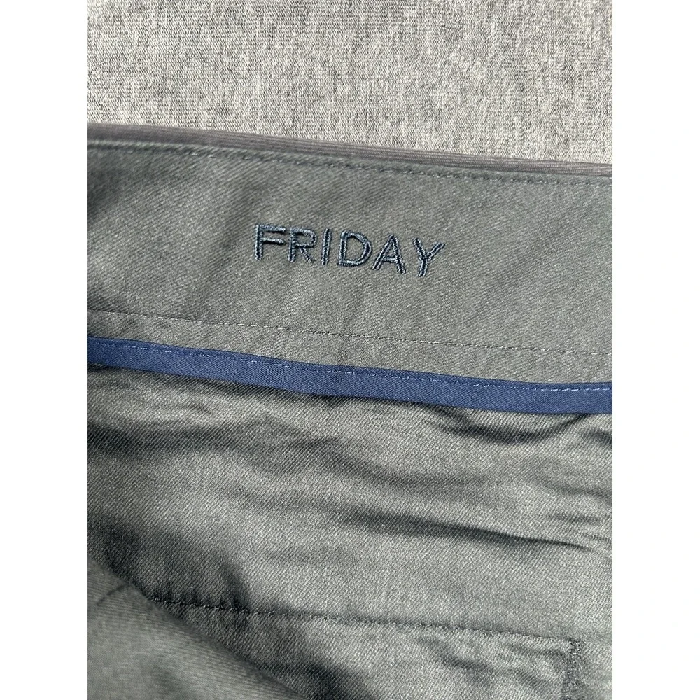 Bonobos Friday Slim FitChino Pants‎ in Grey 33/32